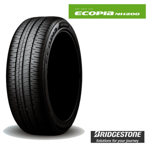 送料無料 ブリヂストン 低燃費タイヤ BRIDGESTONE ECOPIA NH200 195/60R15 88H 【1本単品 新品】