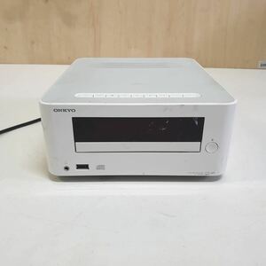 音響機器 CDレシーバー/ONKYO CR-U6電源確認のみ