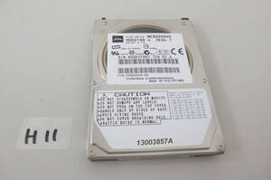 中古 2.5インチ ハードディスク IDE HDD 80GB TOSHIBA MK8025GAS 東芝　H11