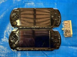 【1円スタート】 SONY PSP PlayStation Portable ブラック ソニー PSPワンセグ付き 通電確認済み 1SEG 純正 PSP-3000 箱無し