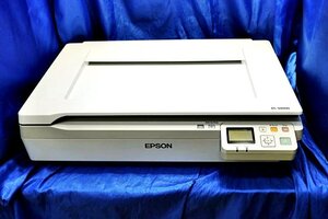 ★動作OK/スキャン枚数2067枚★EPSON/エプソン A3フラットベットドキュメントカラースキャナー★DS-50000/ネットワークパネル付★ 54836Y