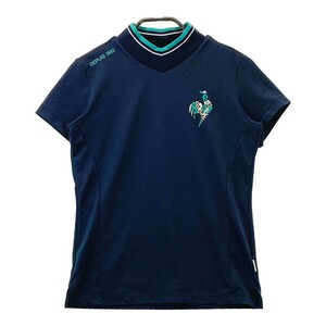 LECOQ GOLF ルコックゴルフ 半袖Tシャツ ネイビー系 S [240101225168] ゴルフウェア レディース