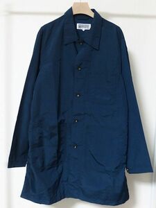 19SS Engineered Garments エンジニアードガーメンツ Workaday Shop Coat 2Ply Nylon Taslan ショップ コート M 紺