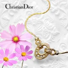 Ⴤ595✼正規品ꕤChristian Dior ディオール ネックレス CD