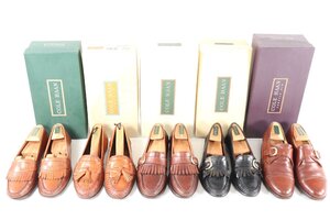 【5点】COLEHAAN コールハーン レザー ビジネス シューズ 革靴 サイズ8 1/2 メンズ 紳士 まとめ売り 4940-AM①