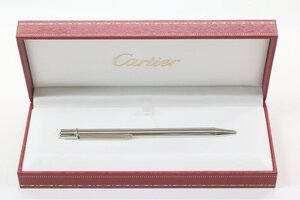 Cartier カルティエ ボールペン ツイスト式 シルバーカラー 文具 筆記用具 2054-B