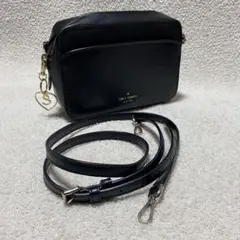 kate spade ショルダーバッグ ブラック レザー