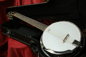 Aria　SB-10G ＰＵ搭載 ギターバンジョー GuitarBanjo SB10G　バンジョーギター