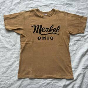 フリーホイーラーズ HOME of U.S. SERIES PRINT T-SHIRT “Merkel” Tシャツ (M) FREEWHEELERS フロッキー