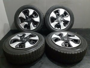 【DUNLOP WINTER MAXX WM02 185/60R15】スタッドレス【HONDA フィット 純正ホイール 15インチ 6J4HPCD100】バリ溝 シャトルにも　(TE310)