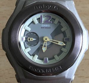 311-0928 CASIO カシオ Baby-G レディース腕時計　ラバーベルト　クオーツ　BGA-141 電池切れ　動作未確認