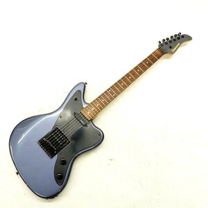 1000円スタート 楽器 エレキギター FERNANDES フェルナンデス 黒 ブラック グレー ストラトタイプ 6弦 弦楽器 縁覚 演奏 バンド WHOXX30030