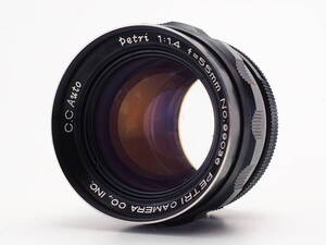 ★訳あり実用品★ ペトリ PETRI C C AUTO 55mm F1.4 ★絞りオート不良 #S1238