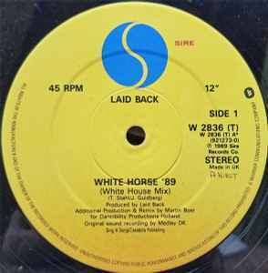 Laid Back White Horse 