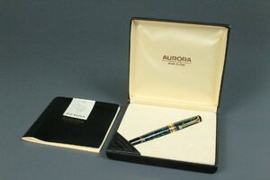 アウロラ オプティマ AURORA OPTIMA 万年筆 深緑 ペン先:14K 筆記用具 文房具 ケース付 4496kbz