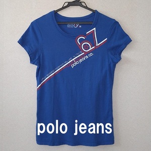 ★PoloJeans(ポロジーンズ) Ｔシャツ ブルー★