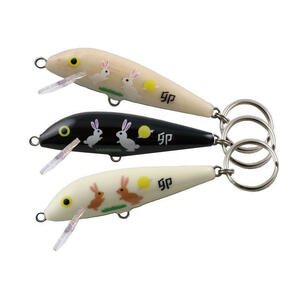 ★ラパラ 2023年 限定 CD7 干支キーリング 全3色セット/グロー/バルサ/ブラック★ Rapala キーホルダー 干支カラー