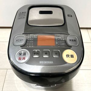 アイリスオーヤマ IRIS OHYAMA IHジャー炊飯器 IH炊飯器 3合 RC-IB30-B 黒 ブラック