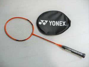 ■未使用 YONEX ヨネックス バドミントンラケット B-4000 人気色　完売品　オレンジ ケース付き■