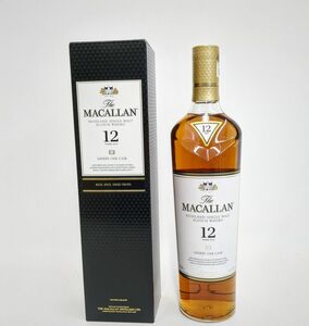 THE MACALLAN　12年　シェリーオークカスク　700ml　40%　シングルモルト スコッチ ウイスキー　未開栓　　ザ マッカラン　◆3115/登呂店