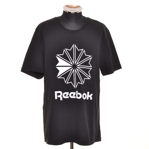 ●485707 Reebok リーボック ○Tシャツ 半袖 サイズ2XO メンズ ブラック