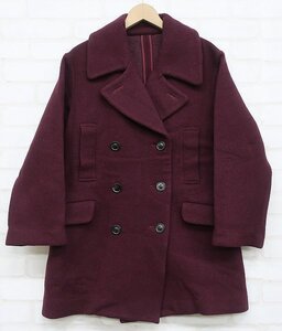 2J5652■UNUSED US1315 Double Breasted Coat サイズ00 アンユーズド ダブルブレステッドコート