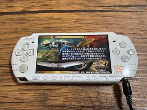 SONY PSP-3000 パールホワイト 223