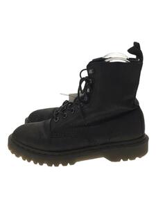 Dr.Martens◆HADLEY 8 TIE BOOT/ブーツ/UK6/ブラック/レザー