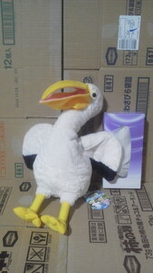 ぱくんちょペリカン JB ぬいぐるみ シロ ペリカン 鳥 40cm 送料450円