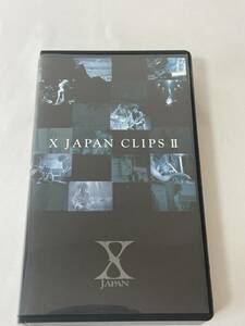 X JAPAN CLIPSⅡ UPVH-1048 VHS ビデオ