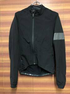 ID473 ラファ Rapha PRO TEAM TRAINING JACKET 長袖 黒 S 裏起毛