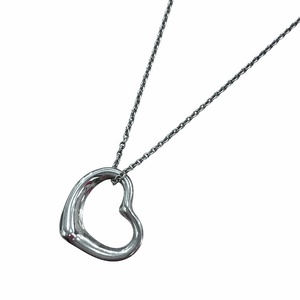 ティファニー TIFFANY & CO. 美品 エルサ ペレッティ ELSA PERETTI オープンハート ネックレス ペンダント STERLING 925