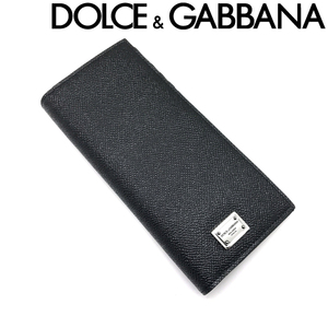 DOLCE&GABBANA 長財布 ドルチェ＆ガッバーナ ブランド レザー ブラック BP2573-AG219-80999