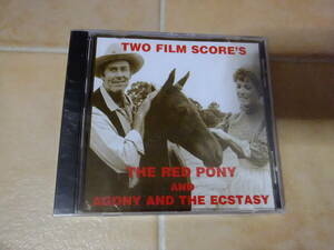 輸入盤■赤い仔馬 (THE RED PONY)/華麗なる激情(AGONY AND THE ECSTASY ) ジェリー・ゴールドスミス