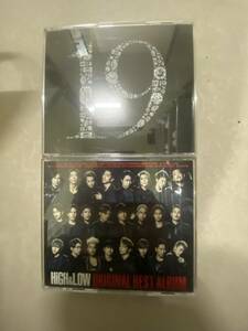 HiGH&LOW ベストアルバム 2CD DVD ORIGINAL BEST ALBUM+EXILE アルバム CD 2DVD 計2枚セット