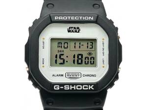 カシオ【CASIO】G-SHOCK STAR WARS「スター・ウォーズ ロゴバージョン」DW-5600VT コラボ 限定品 デジタル クォーツ 腕時計 現状品