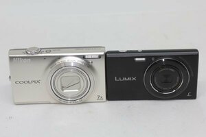 【カメラ2台まとめ売り】Nikon S6100・Panasonic DMC-FH10 #3345-317