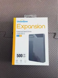 UnionSine Expansion 外付けハードドライブ 500GB