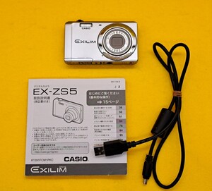 【動作確認済】◇CASIO カシオ EX-ZS5 デジタルカメラ◇