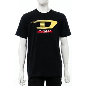 DIESEL Tシャツ XL T-JUST-Y4 MAGLIETTA ブラック　ディーゼル