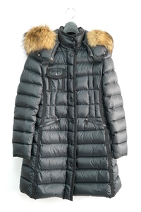 MONCLER Hermifur long down jacket モンクレール エミルファー ロングダウンジャケット ブラック 0サイズ B20934990015 53048