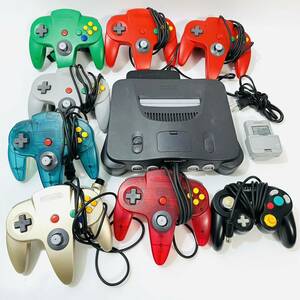 純正 N64 NINTENDO ニンテンドー64 コントローラー スケルトン クリア レッド 赤 グリーン ブルー ゴールド 任天堂 ニンテンドー まとめ