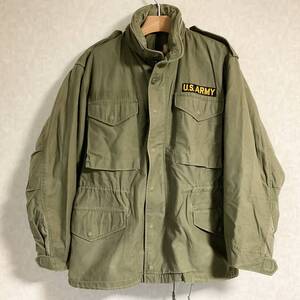 古着　US ARMY　M65/フィールド・ジャケット/アルミジップ/6０ｓ/７０ｓ　サイズ　SHORT MEDIUM　　　M118