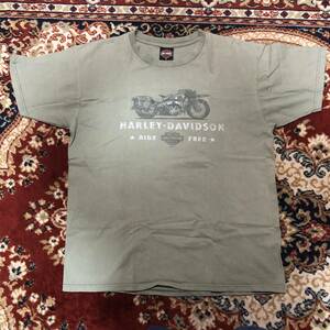 アメリカ製　ハーレー　tシャツ　2000s　2003年製　XL　USA製　HARLEY DAVIDSON　ハーレーダビッドソン　パンヘッド　ショベルヘッド　