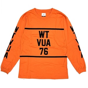 美品 18SS WTAPS ダブルタップス WTVUA 01/SCREEN/181ATDT-LT02S/スクリーン ロンT 長袖 ロングスリーブ Tシャツ カットソー 袖プリント