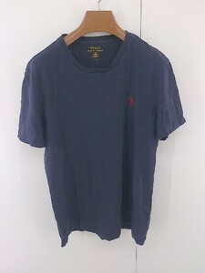 ◇ POLO RALPH LAUREN ポロ ラルフローレン 半袖 Tシャツ カットソー サイズM 175/96A ネイビー メンズ E