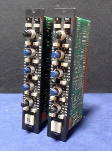 ★★★Quad Eight MIC/LINE EQ 248 モジュール　ペア　チャンネルストリップ　【現状品】