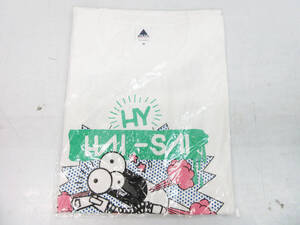 G3716●アーティストＴシャツ●HY HAI-SAI Tシャツ●Mサイズ●白●ＧLOCAL TOUR 2014●沖縄 OKINAWA●エイチワイ●未開封品●