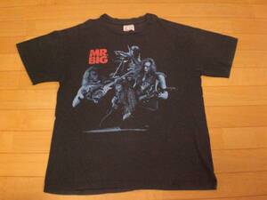 当時物 90s MR.BIG Tシャツ BUMP AHEAD ミスタービッグ SKID ROW GUNS N ROSES BONJOVI AC/DC NIRVANA MEGADETH METALLICA AEROSMITH OASIS