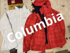 Columbia3wayインナーフリース アウターアメリカ古着ダウンジャケット